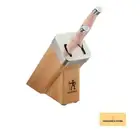 HENCKELS Henkels Self-Sharp Sharpering Knife Block Set HI Style Elite Pe