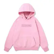 Pink Sweatshirt Hoodie Blackpink Printcasual Wear Loose Clothes For Women M