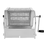 Coffee Beans Roaster - Hand?Cranked Coffee Bean Roasting Machine | Stainless Steel Hexagon Coffee Beans Roasting Machine Drum | Stovetop Coffee Roaster for Home