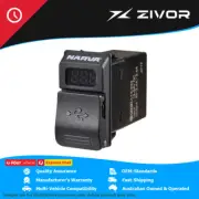 New Genuine NARVA Dual Usb Charger 12/24V With LED Volt/Amp Meter #63219BL