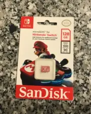SanDisk Nintendo Switch 128GB micro SD XC Card MicroSDXC BRAND NEW!
