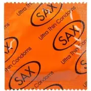 Sax Ultra Thin Condoms, Pack of 12 Condoms
