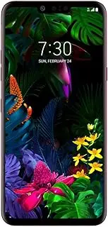 [LG] G8 ThinQ (128GB, 6GB) 6.1", Dual Camera, Snapdragon 855, 4G LTE GSM T-Mobile Unlocked (AT&T, Metro, Global) LM-G820TM (Carmine Red, 128GB SD Bundle)