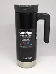 Contigo 20 oz. Superior 2.0 SnapSeal Stainless Steel Travel Mug Licorice