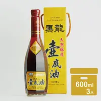 在飛比找PChome24h購物優惠-【黑龍】 特級黑豆壺底油 6罐組