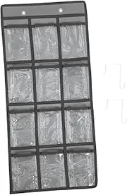 DOITOOL 12 Compartment Jewelry Hanging Bag Classroom Door Organizer for Phone Storage Pouch