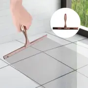 Carpet Broom Stainless Steel Glass Wiper Bronze Silicone Home Bathroom Scraper