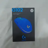 在飛比找蝦皮購物優惠-Logitech G 羅技 G102 RGB炫彩遊戲滑鼠 藍
