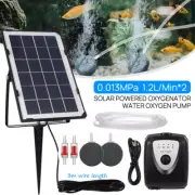 3 Modes Solar Oxygenator Air Pump Kit Pond Pool Water Fish Oxygen Aerator