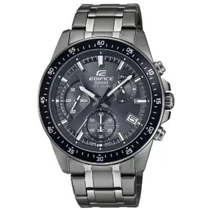 【CASIO 卡西歐】EDIFICE 冒險運動三眼計時手錶(EFV-540DC-1CV)