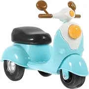 Simulation Mini Motorbike Miniature Motorbike Model Plastic Ornament Vintage Style Ideal Home Decor
