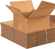 8 x 8 x 2 Shipping Boxes Moving Boxes Corrugated Kraft 25/Bundle 25/Pack