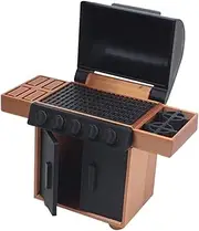 Miniature Barbecue Grill Car Trailer Condiment Spoon Cake Egg Beater Machine Decoration Crab Pros Desktop Goldfish Fake Ball Cage Trailer Prop Model Model Baked Claw Clips
