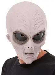 Full Head Deluxe Alien Latex Costume Mask
