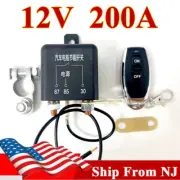 Car Battery Disconnect Switch Relay 12V Wireless Remote Control Cut-off Switch (for: Subaru)