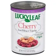 Lucky Leaf Cherry Pie Fruit Filling & Topping - 21 oz