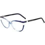 Carolina Herrera Women's Eyeglasses Azure Blue Plastic Full Rim CH 0005 0AGS
