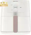 Air Fryer 4.1L No Oil Rapid Air Technology Recipe App White HD9200