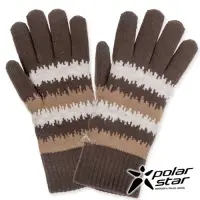 在飛比找Yahoo奇摩購物中心優惠-【PolarStar】男觸控保暖手套『咖啡』P20605