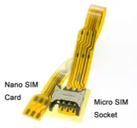 在飛比找Yahoo!奇摩拍賣優惠-德源 外接延長線 FPC材質micro SIM轉Nano S