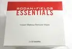 Liquidation Sale Rodan Fields Essentials Instant Makeup Remover Wipes 2x30