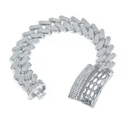 BRACELET NOBBY 15MM MIAMI CUBAN BRACELET 8.5"