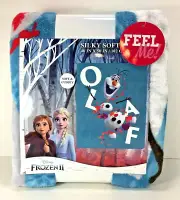NEW Disney FROZEN 2 OLAF Silky Soft THROW BLANKET 40" x 50" Olaf's Adventures II