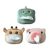 Tissue Box Soft Tissue Dispenser Bag Car Tissue Holder Car Interior Decoration