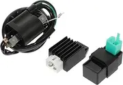 COOLHIYA Efficient Voltage Regulator Rectifier for Motorbike Easy Install Accessories