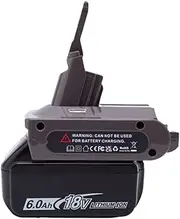 Adapter/Converter，Compatible for Dyson V7, V8 Vacuum Cleaner Tool，Compatible for Makita， 18V Li-Ion Battery Adapter Power Tool Accessories