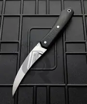UBR CUSTOM HANDMADE D2 TOOL STEEL PIKAL KNIFE WITH MICARTA HANDLE