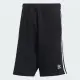 【adidas 愛迪達】3-STRIPE SHORT 短褲 男款 運動褲 休閒 黑白 三葉草(IU2337)