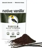 Native Vanilla - Premium Gourmet 100% Pure Ground Vanilla Bean Powder-Au