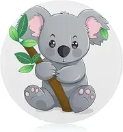 Chopping Blocks, Green Leaf Koala Printed Chopping Block,fruit Chopping Block,thickened Chopping Block,round Chopping Block