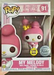 GLOW MY MELODY FE 91 Funko Pop Vinyl New in Mint Box + Protector