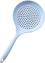 Large Slotted Spoon, Slotted Serving Spoon | Silicone Slotted Spoon for Cooking | Nonstick Cooking Slotted Colander Spoon, Ergonomic Kitchen Filter Spoon with Long Handle