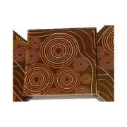 Aboriginal Inspired 5cm Glass Tiles - Pattern 1 (HM) Mosaic Tiles Art Craft