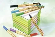 Felt Tip Sign Pen - STABILO GREENpoint Box of 10 black