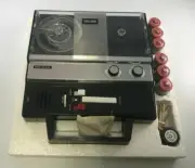 SHELDON SIX-O-SIX, 4 TRACK, 6 TRANSISTOR MICROPHONE OPERATED TAPE RECORDER