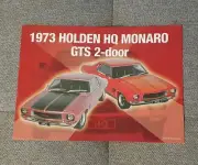 BIANTE BROCHURE - 1973 Holden HQ GTS Monaro 2-door Suit 1:18 NEW