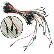 75 Pack Flexible Solderless Breadboard Jumper Wires M/M, 4 Different Lengths