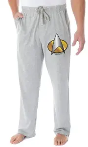 Star Trek The Next Generation Men's Starfleet Insignia Lounge Pajama Pants