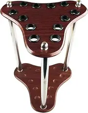 Billiard Stick Stand - Snooker Pool Table, Wooden Billiard Cue Holder, Easy to Move and Position, Installation Can Be Completed Without Tools, Holds 12 Cues