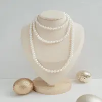 在飛比找momo購物網優惠-【A.pearl】蒼海 珍珠 長鏈(珍珠項鍊)
