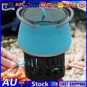 Foldable Water Kettle Mini Travel Kettle Collapsible Hot Water Boiler (Blue) AU