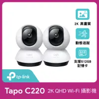 在飛比找momo購物網優惠-(兩入組)【TP-Link】Tapo C220 2.5K Q