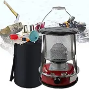 4.6/6l Outdoor Kerosene Heater,Tents Heater,Multipurpose Tent Heater Gas Heater,Outdoor Camping Kerosene Diesel Stove for Kitchen Grills,BBQ Essentials,Hunting Outdoor,4.6LRed