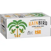 Rainbird Coconut & Pineapple 4% Cans 330mL x 24 pack