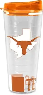 Rico Industries NCAA Texas Longhorns Classic Double Wall 20oz Tritan Tumbler