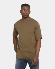 [WELL MADE] Well Made Unorthodox T-shirt Army Green - Size 4XL 4XL Army Green